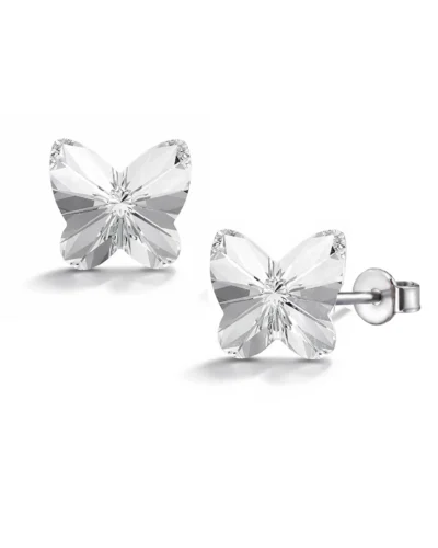 cercei argint cercei swarovski cercei mici cercei fluturi cercei fluture cercei fluturas cercei copii