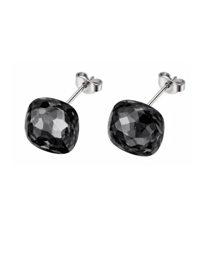 cercei argint cercei mici cercei patrati cercei swarovski cercei pietre swarovski cercei mici negri cercei patrai negri cercei pe ureche negri