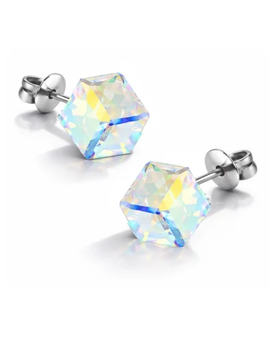 cercei argint cercei de argint cercei cub cercei cube cercei swarovski cercei argint cub cercei swarovski cub cercei pietre swarovski cercei mici cercei pe ureche