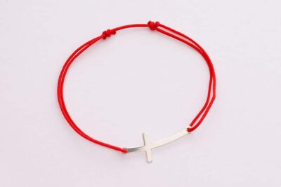 bratara snur rosu cruce