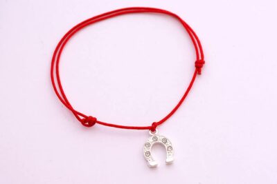 bratara snur potcoava argint