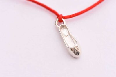 bratara snur pantof balerina argint