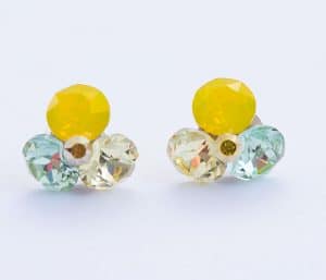 cercei trifoi cercei verzi cercei galbeni cercei swarovski