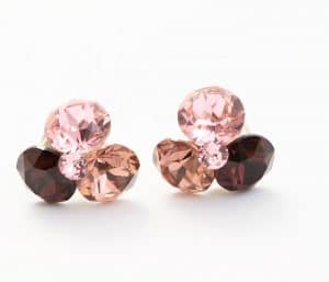 cercei trifoi cercei roz cercei visinii cercei swarovski