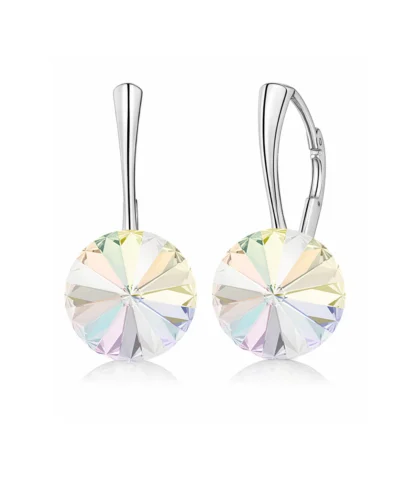 cercei multicoliri cercei curcubeu cercei stralucitori cercei swarovski cercei pietre swarovski cercei argint cercei tortite