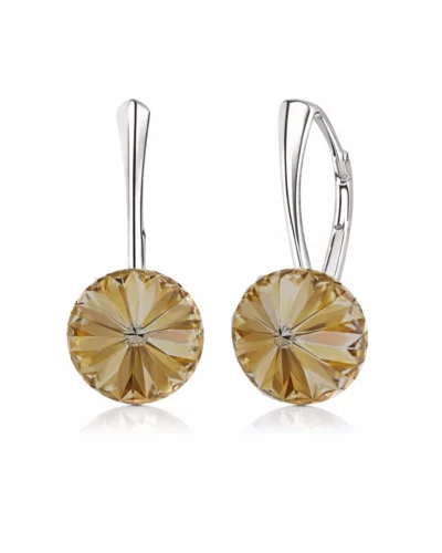 cercei aurii cercei cristale swarovski cercei argint cercei pietre swarovski cercei swarovski