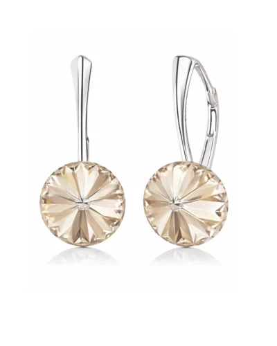 cercei champagne cercei swarovski cercei pietre swarovski cercei argint cercei tortite