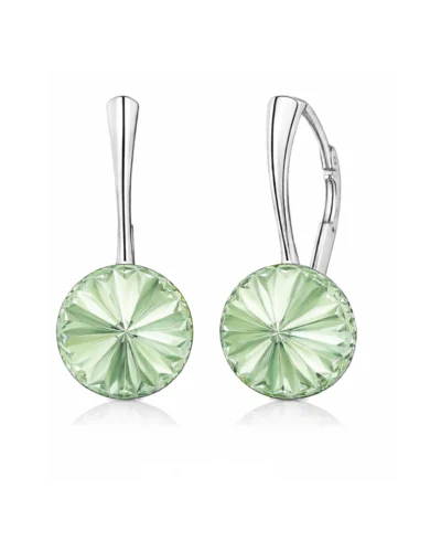 cercei verzi cercei pietre verzi cercei swarovski cercei argint cercei tortite