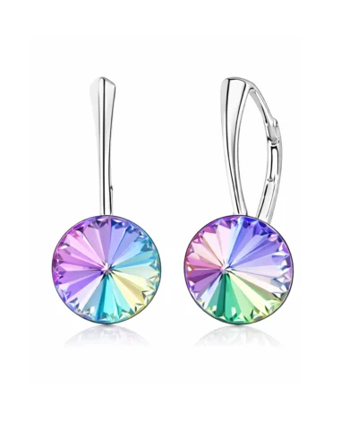 cercei swarovski cercei pietre swarovski cercei argint cercei tortite leverback