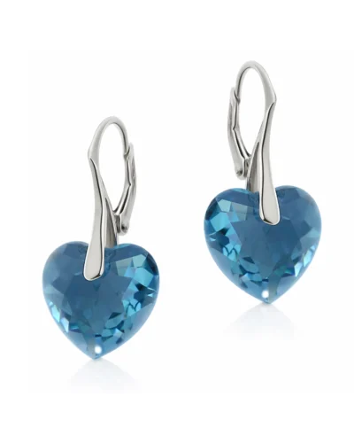 cercei inima cercei inimioare cercei swarovski cercei tortite leverback