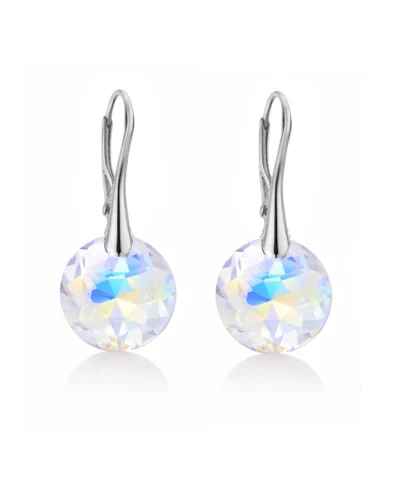 cercei argint cercei swarovski cercei albi