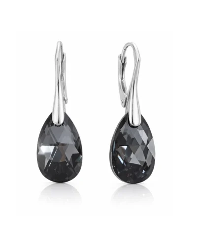 cercei lacrima cercei swarovski cercei negri cercei tortite