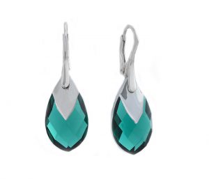 cercei argint verzi cercei lacrima verzi cercei cristale verzi cercei swarovski verzi cercei tortite verzi