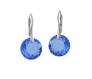 cercei albastri cercei rotunzi albastri cercei argint albastri cercei swarovski albastri cercei tortite albastri cercei dama albastri cercei eleganti albastri