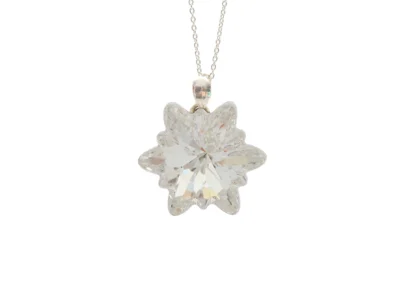 colier fulg de nea colier elsa colier argint fulg de nea colier dama fulg de nea argint bijuterii fulg de nea