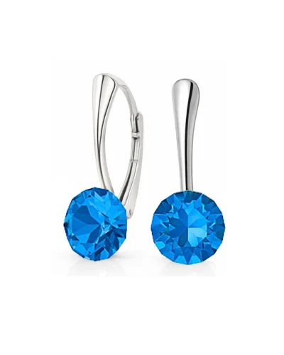 cercei swarovski cercei pietre swarovski cercei argint cercei tortite leverback