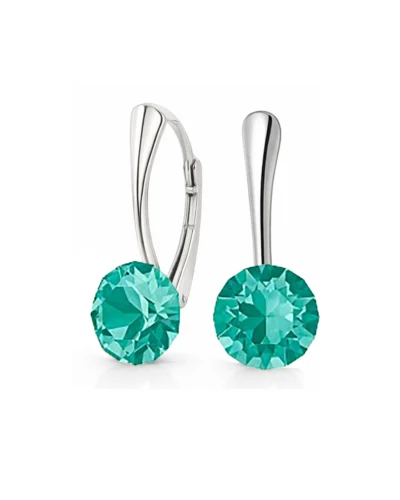 cercei tortite cercei argint cercei swarovski cercei cristale cercei verzi