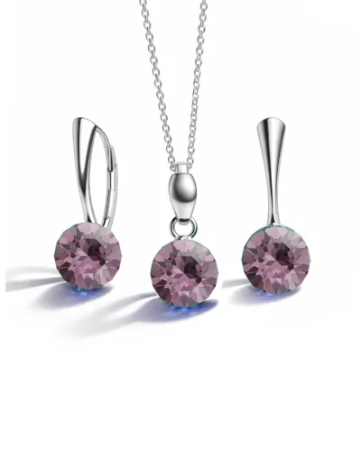 cercei swarovski cercei tortite leverback set bijuterii swarovski set bijuterii argint