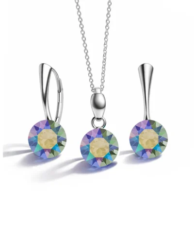 cercei swarovski cercei tortite leverback set bijuterii swarovski set bijuterii argint