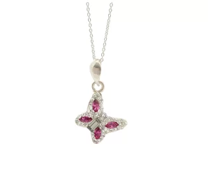 colier fluture roz colier swarovski roz colier argint roz fluture roz bijuterii fluture coliere fluture
