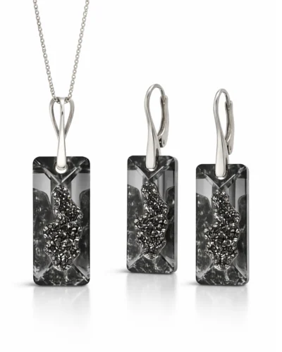 set argint set bijuterii argint set elegant cercei eleganti cercei argint cercei swarovski