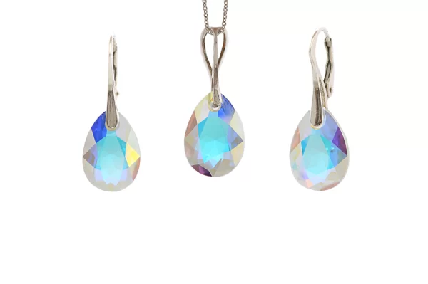 set bijuterii dama set bijuterii argint set bijuterii swarovski lent lantisor si cercei cercei albi cercei curcubeu cercei multicolori cercei argint cercei tortite cercei lacrima cercei swarovski colier argint colier swarovski