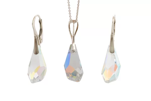 set bijuterii set argint set bijuterii swarovski set argint swarovski cercei curcubeu cercei multicolori set cercei si lantiosr lant swarovski colier swarovski bijuterii mireasa