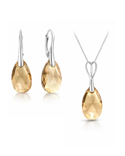 cercei aurii cercei swarovski aurii cercei pietre aurii cercei cristale aurii cercei lacrima aurii