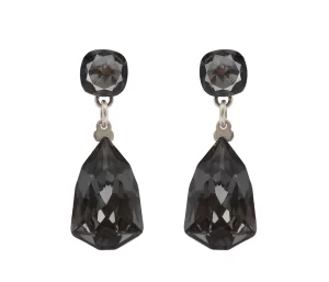 cercei gri cercei negri cercei negrii cercei swarovski cercei argint swarovski cercei cercei lungi cercei lacrima cercei eleganti
