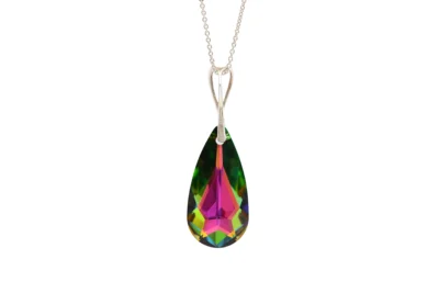 colier argint colier swarovski lant swarovski lantisor argint colier piatra verde colier verde