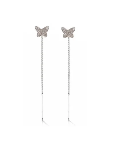 cercei lant cercei lantisor cercei fir cercei argint cercei fluturas cercei fluture cercei pietricele