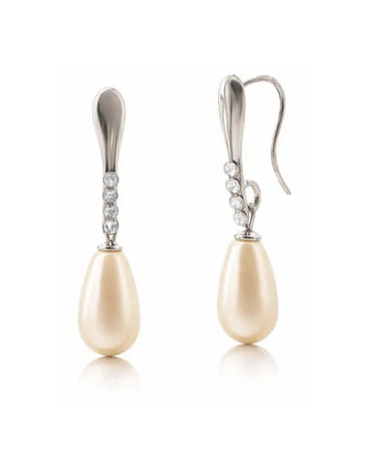 perle lacrima cercei argint lungi cercei argint tortite