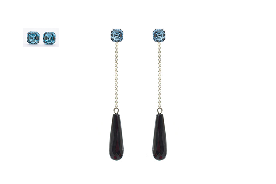 cercei-dubli-simpli-pe-ureche-sau-lingi-cu-lantisor-realizati-cu-pietre-semipretioase-onix-in-forma-de-lacrima-si-cristale-swarovski-albastre cercei onix cercei onix lungi cercei eleganti onix cercei lungi onix cercei negrii cercei negri cercel lungi negrii cercei elagnti negrii cercei swarovski eleganti cercei swarovski lungi cercei lant cercei lantisor cercei swarovski negrii cercei swarovski negri cercei pe ureche cercei pe ureche albastre