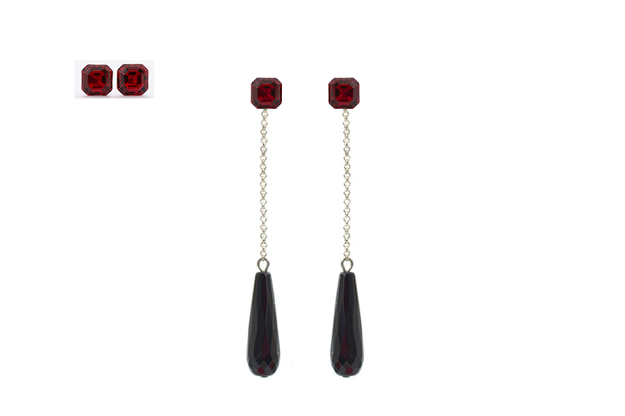 cercei-dubli-simpli-pe-ureche-sau-lingi-cu-lantisor-realizati-cu-pietre-semipretioase-onix-in-forma-de-lacrima-si-cristale-swarovski-rosii cercei onix cercei onix lungi cercei eleganti onix cercei lungi onix cercei negrii cercei negri cercel lungi negrii cercei elagnti negrii cercei swarovski eleganti cercei swarovski lungi cercei lant cercei lantisor cercei swarovski negrii cercei swarovski negri cercei pe ureche cercei pe ureche rosii