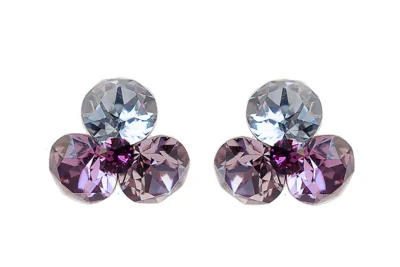 cercei swarovski cercei mov cercei argint