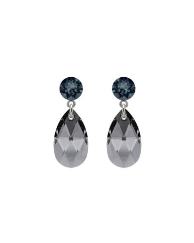 cercei negri cercei gri cercei lacrima cercei swarovski cercei lungi