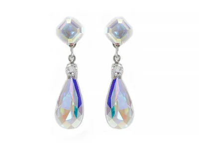 cercei lacrima cercei aurora boreala cercei swarovski curcubeu cercei swarovski multicolori cercei lacrima cercei mireasa