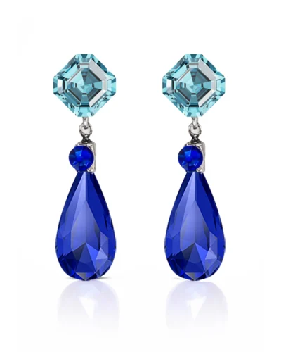 cercei lungi cercei eleganti cercei swarovski lungi cercei cristale elganti cercei albastri cercei safir cercei swarovski lungi cercei iefrini lungi cercei deosebiti cercei albastru regal