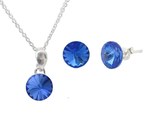 set cercei si pandantiv set cercei si lantisor set bijuterii set bijuterii dama cercei argint colier argint lant argint bijuterii swarovski set bijuterii swarovski lant argint cercei pietre swarovski set pietre albastre cercei albastri colier albastru
