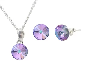 set cercei si pandantiv set cercei si lantisor set bijuterii set bijuterii dama cercei argint colier argint lant argint bijuterii swarovski set bijuterii swarovski lant argint cercei pietre swarovski