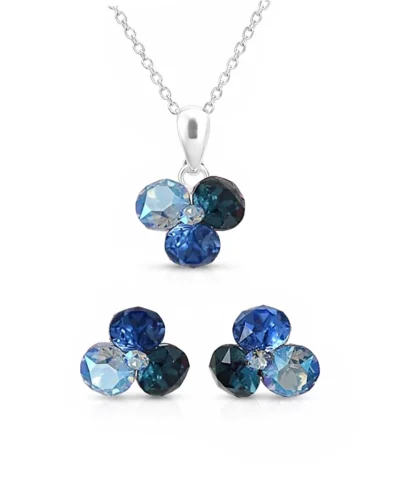 set argint set cercei si pandantiv set bijuterii set swarovski cercei argint cercei swarovski cercei trifoi cercei 3 pietre cercei 3 cristale lant argint colier argint set cu pietre albastre cercei pietre albastre cercei trifoi albastri cercei albastri