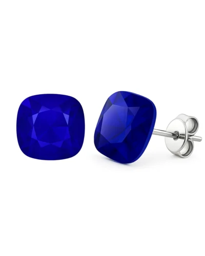 cercei swarovski cercei argint cercei albastri