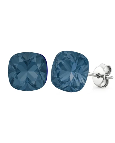 cercei swarovski cercei argint cercei albastri