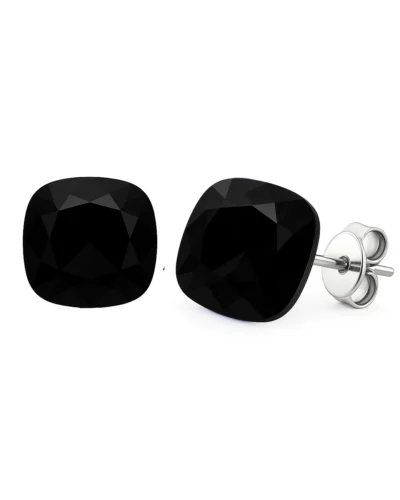 cercei negru cercei swarovski cercei argint