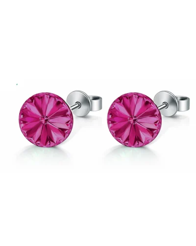 cercei pe ureche cercei mici cercei micuti cercei discreti cercei bobita cercei argint cercei argint pietre cercei swarovski argint cercei swarovski cercei pietre swarovski cercei fucsia cercei roz pietre roz pietre fucsia