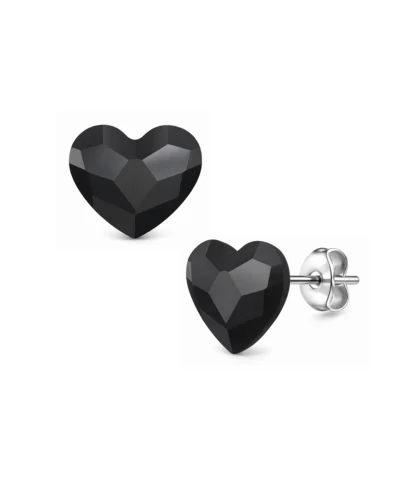 cercei swarovski cercei argint cercei mici cercei pietre swarovski cercei inima cercei inimioara cercei negri