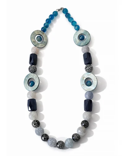 colier agate agate albstre agate botswana margele agata pietre naturale pietre pretioase pietre semipretioase